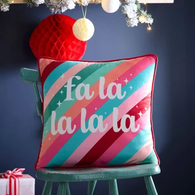 Cushion Cover - Fa La La
