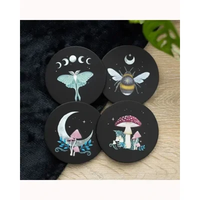 Dark Forest Coaster Set