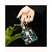 Dark Forest Print Ceramic Plant M..