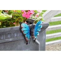 Decorative Glass Butterfly Pot Ha..