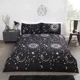 Black Celestial Duvet Set