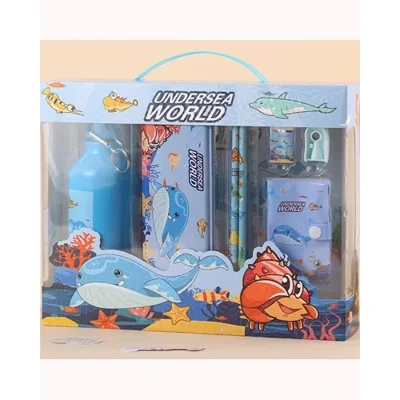 Undersea World Stationary Gift Set with Drinking Bottle