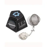 Raw Gemstone Tea Strainer - Rainb..