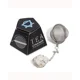 Raw Gemstone Tea Strainer - Rainbow Moonstone
