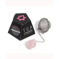 Raw Gemstone Tea Strainer - Rose ..