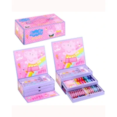 Peppa Pig 52 Piece Colouring Case