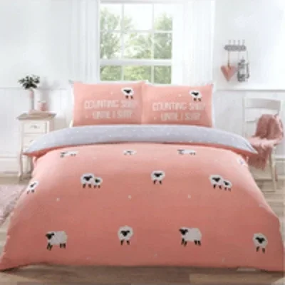 Blush Counting Sheep Duvet Set