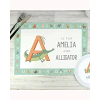 Personalised Animal Alphabet Plac..