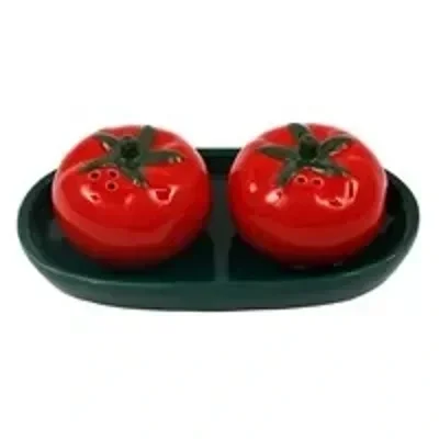 Tomato Salt and Pepper Shakers
