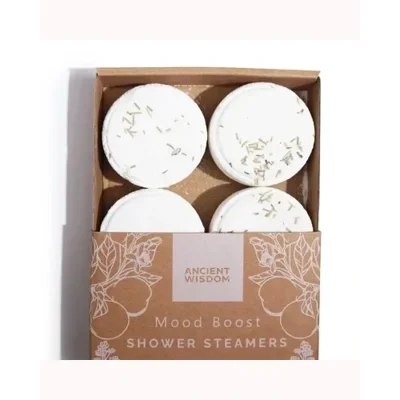 Set of Zen Shower Steamers - Therapy Wellness Gift Set - Mood Boost