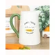 Farm Fresh Carrot Patch Ceramic Flower Jug