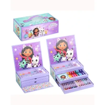 Gabbys Doll House 52 Piece Colouring Case