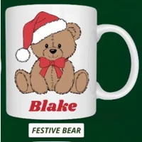 Festive Bear Personalised Christm..