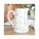 Floral Print Ceramic Flower Jug
