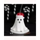 Ghost with Santa Hat Incense Cone Holder