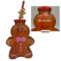 Gingerbread Glass Cup