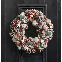 Handcrafted Wreath - Frost 36cm