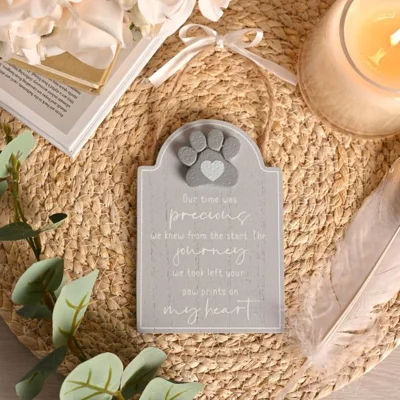 Hanging Plaque - Pawprints