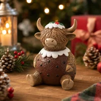 Happy Highland Cow Pudding