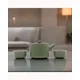 Herbal Jade Teapot Set - Pot & Two Cups