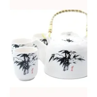 Herbal Teapot Set - White Stone O..