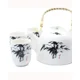 Herbal Teapot Set - White Stone Oriental