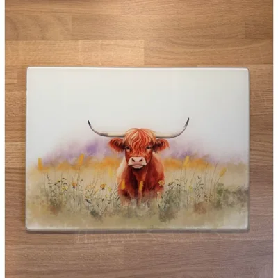 Highland Cow Worktop Saver