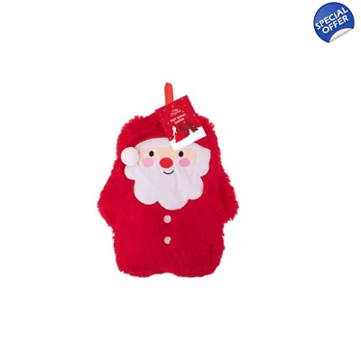 Hot Water Bottle - Santa