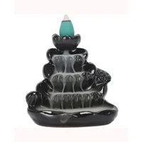 Lotus Leaf Waterfall Ceramic Back..