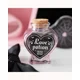 Love Potion Decorative Glass Heart Potion Bottle