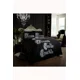Modern Style Duvet Set Black