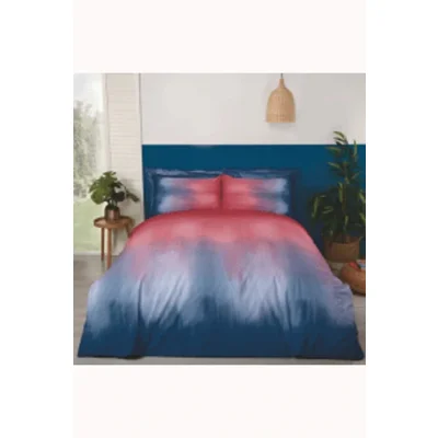 Ombre Duvet Set Red