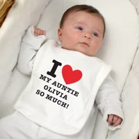 Personalised I HEART 0-3 Months B..