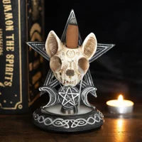 Ouija Cat Backflow Incense Burner