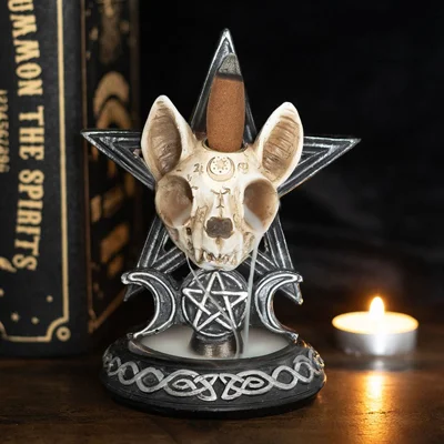 Ouija Cat Backflow Incense Burner