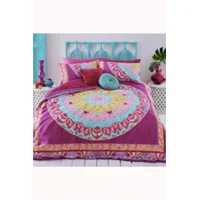 Paisley Mandala Pink Reversible D..