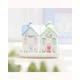 Pastel House Salt and Pepper Shakers