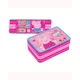 Peppa Pig 'Peppa Smile' Filled 3 Zipped Pencil C..
