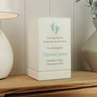 Personalised Baby Boy Small Woode..