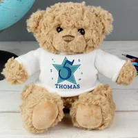 Personalised Blue Big Age Teddy B..