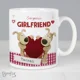 Personalised Boofle Shared Heart Mug