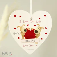Personalised Boofle Shared Heart ..