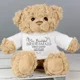 Personalised Botanical Teddy Bear