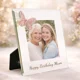 Personalised Crystal Butterfly Photo Frame