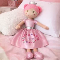Personalised Floral Princess Rag ..