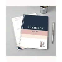 Personalised Free Text Navy & Blu..