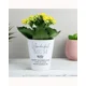 Personalised Free Text Plant Pot