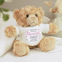 Personalised Girls Free Text Tedd..