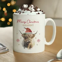 Personalised Highland Cow Christm..