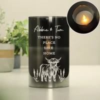 Personalised Highland Cow Glass L..